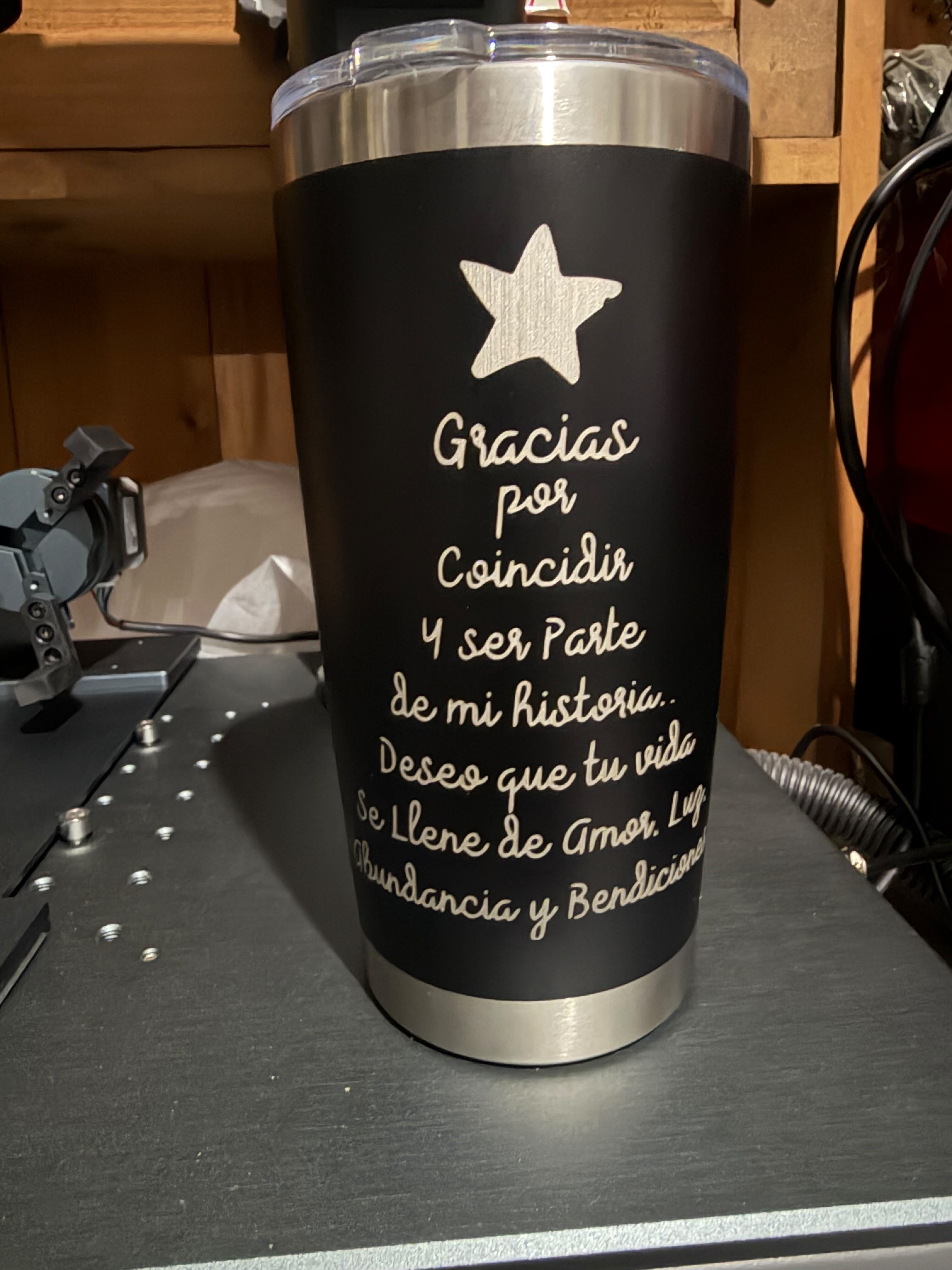 Termo personalizado - Grabado Laser - $180 MXN